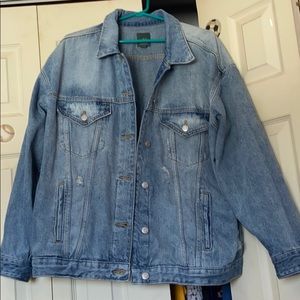 Distressed Jean Jacket